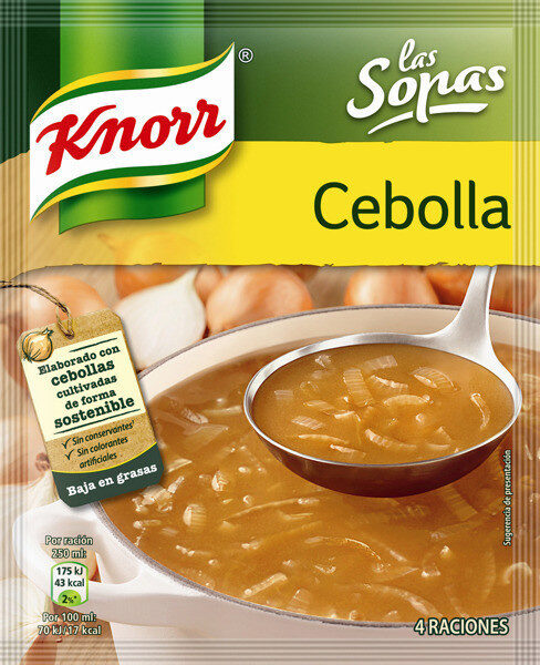 Sopa de cebolla - Producte - es