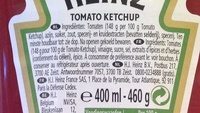 Heinz Tomato ketchup - Ingredients